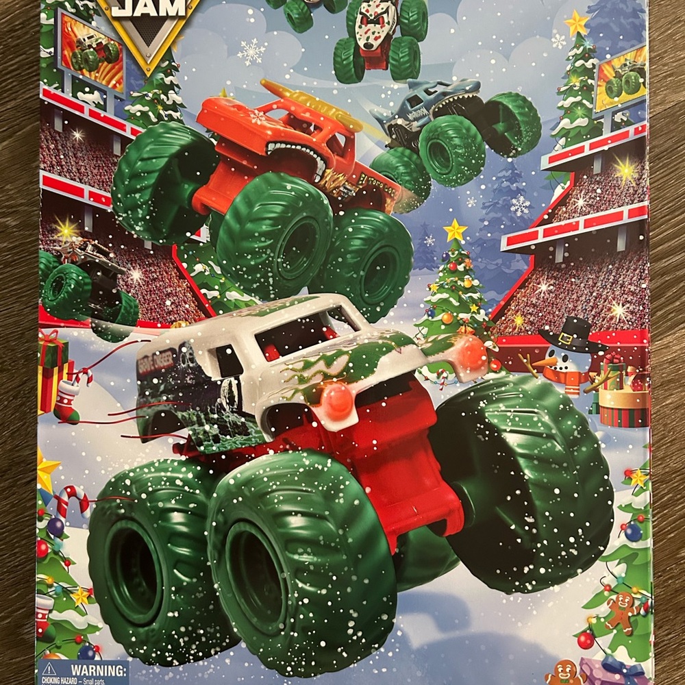 Monster Jam advent calendar brand new